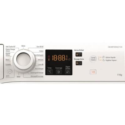Lave-linge hublot Hotpoint 11 kg - Induction - Classe A