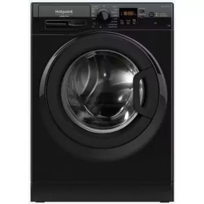 Lave-linge hublot HOTPOINT Noir 11 kg - Classe A