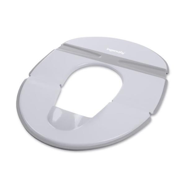 INGENUITY Réducteur de toilette universel nomade enfant, bébé, en voyage ou déplacement. Sac de rangement inclus, pliable