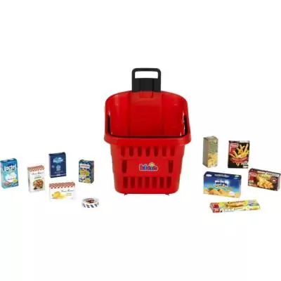 Panier de courses à roulettes garni My Market - KLEIN - 7256