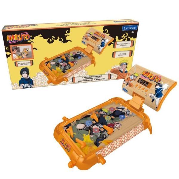 Flipper électronique de table Naruto avec sons, lumieres et affichage du score sur écran