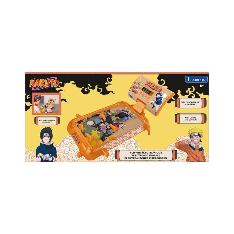 Flipper électronique de table Naruto: sons, lumières et affichage score