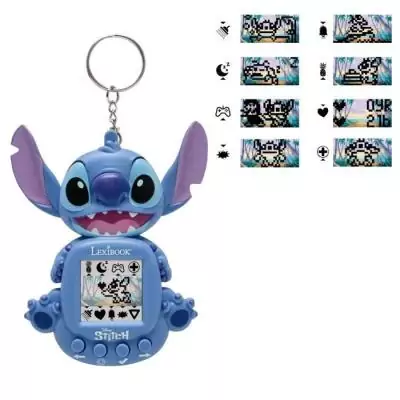 LEXIBOOK Mon compagnon virtuel Stitch, console de jeu Disney LEXIBOOK Mon compagnon virtuel Stitch, console de jeu Disney