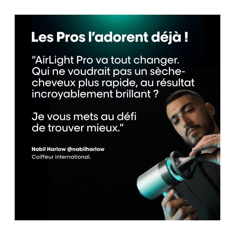 Un souffle de lumière infrarouge avec le sèche-cheveux L'Oréal Professionnel - AIRLIGHT PRO