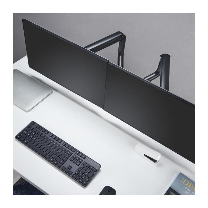 Bras articulés double OPLITE MT10 Noir - Ergonomique et réglable