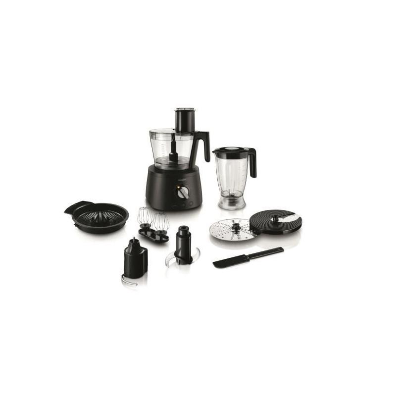 Robot de cuisine PHILIPS HR7776/90: Compact 3-en-1, 1 300W! ?