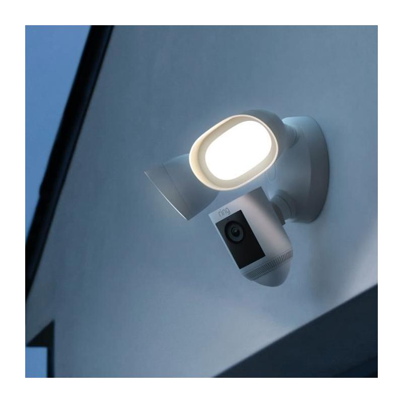 Caméra de Surveillance Connectée RING Spotlight Pro Blanc UE