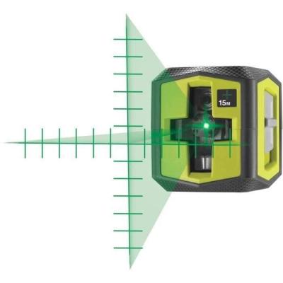 Niveau laser vert RYOBI 15m - Précision +/- 0,5mm