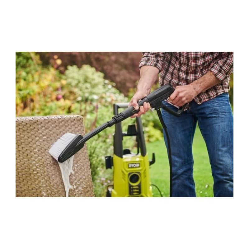 Nettoyeur haute pression RYOBI - 1600W 130 bars - 420L - polyvalent