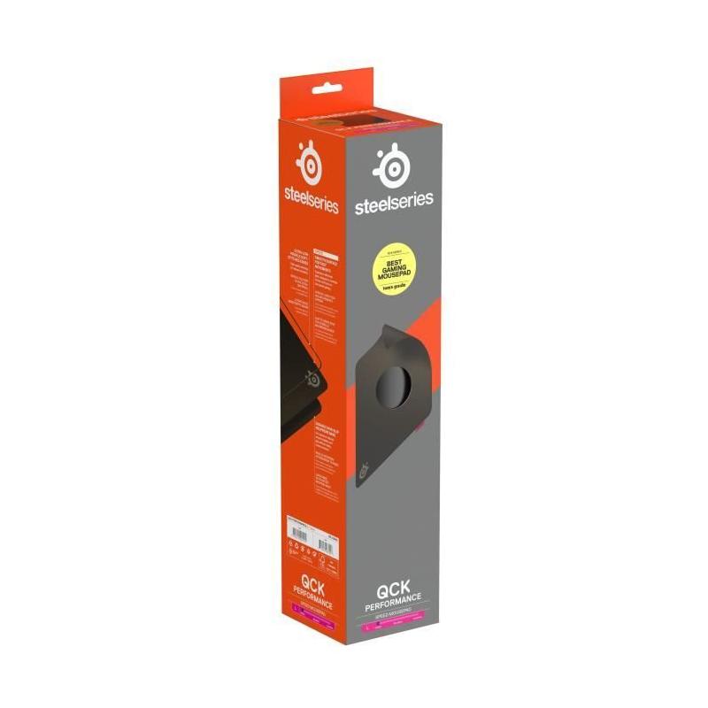 Tapis de souris gaming SteelSeries QcK Performance L - Rapide