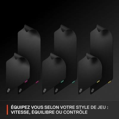 Tapis de souris gaming SteelSeries QcK Performance L - Équilibre optimal
