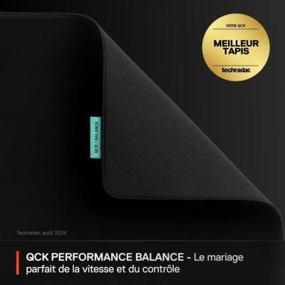 Tapis de souris gaming SteelSeries QcK Performance L - Équilibre optimal