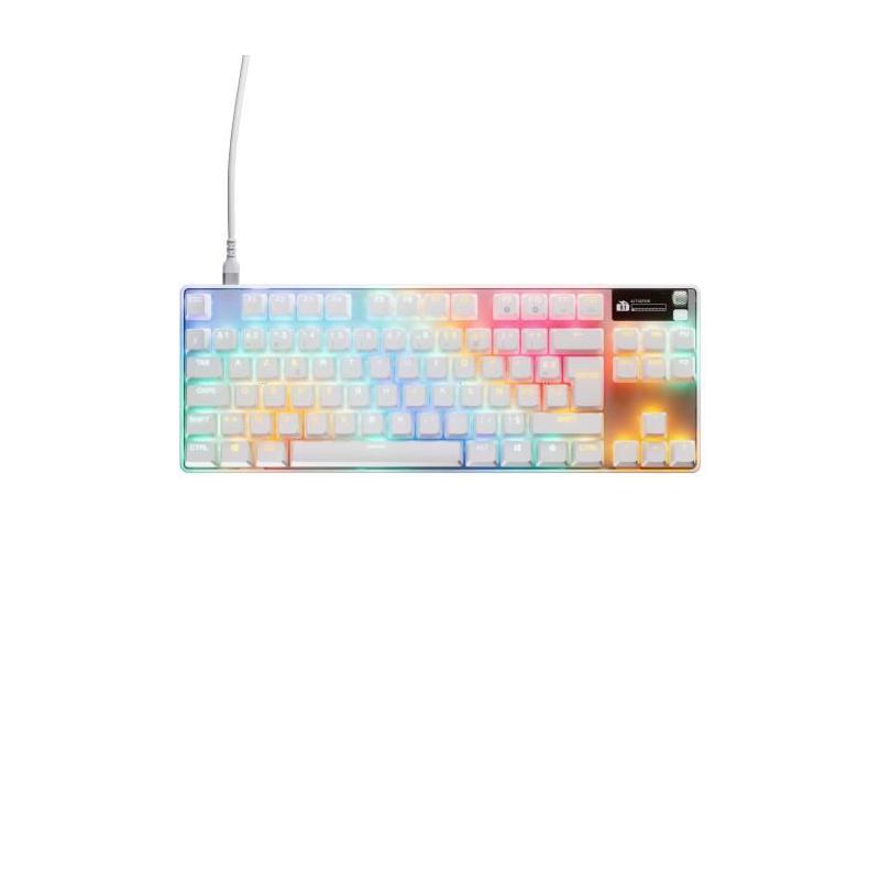 Clavier gaming Steelseries Apex Pro TKL Gen 3 Blanc