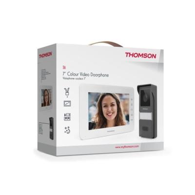 Visiophone THOMSON 2 fils couleur 7" Double commande Tili