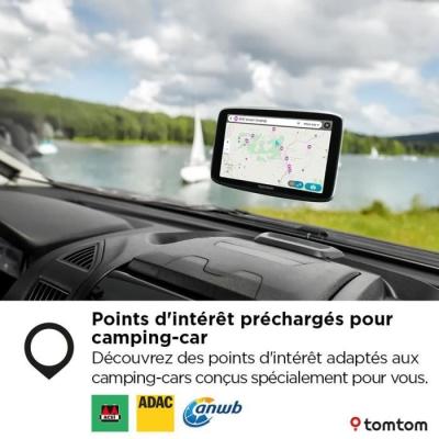GPS TOMTOM GO Camper Tour - Pour camping-car et caravane