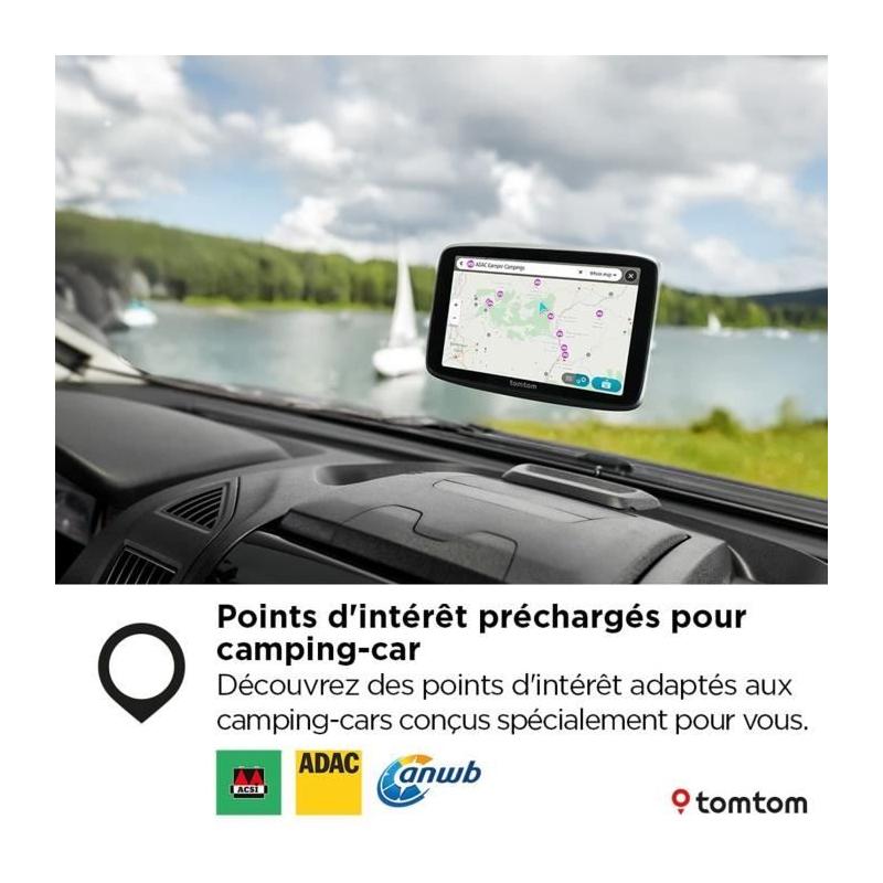GPS TOMTOM GO Camper Tour - Pour camping-car et caravane