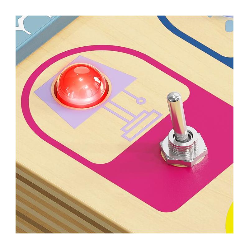 Interrupteur Busy Board: Jouet éducatif pour manipuler dès 36 mois