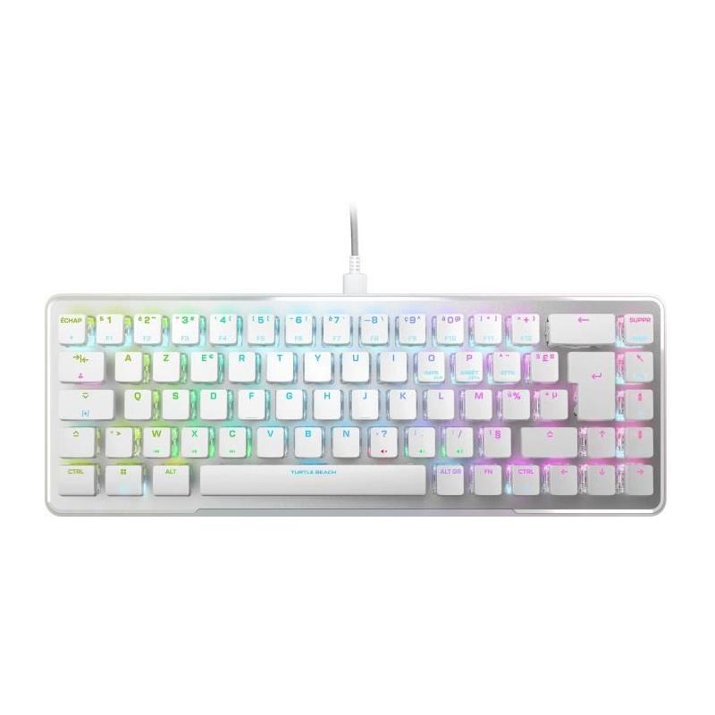 Clavier gaming Turtle Beach - Vulcan II Mini Blanc