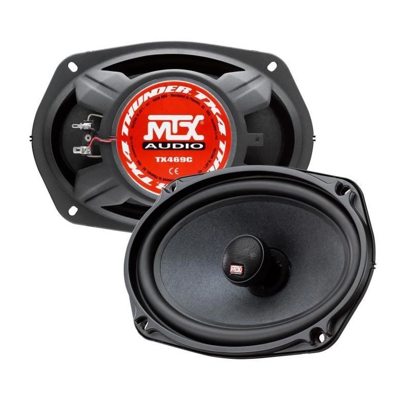 Haut-parleurs voiture MTX TX469C 6x9 100W RMS - Qualité sonore puissante