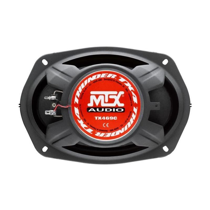 Haut-parleurs voiture MTX TX469C 6x9 100W RMS - Qualité sonore puissante
