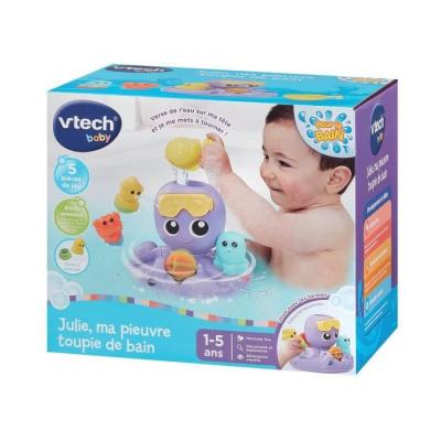 Découvrez VTECH JULIE, la pieuvre tourbillon de bain pour bébé