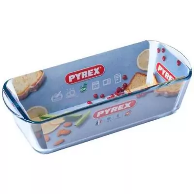 Moule à cake Pyrex en verre borosilicate - 31 cm