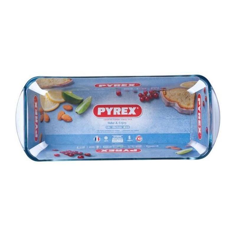 Moule à cake Pyrex en verre borosilicate - 31 cm