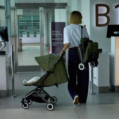 Poussette ultra compacte et confortable - CYBEX ORFEO - Blanc Canvas