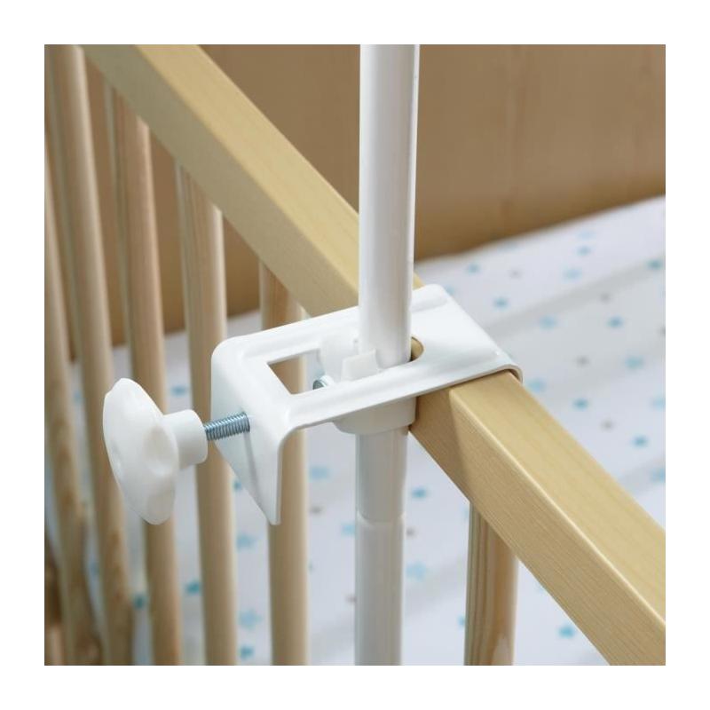 Protégez votre bébé avec style - Ciel de lit + flèche à fixer DOMIVA