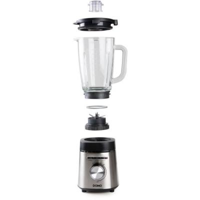 Mélangeur DOMO DO740BL - Puissant 1400 W - 1,75 L - Gris