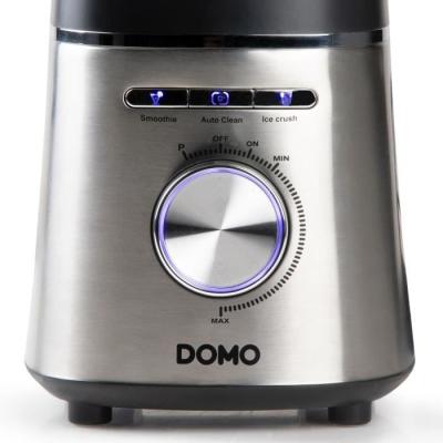 Mélangeur DOMO DO740BL - Puissant 1400 W - 1,75 L - Gris