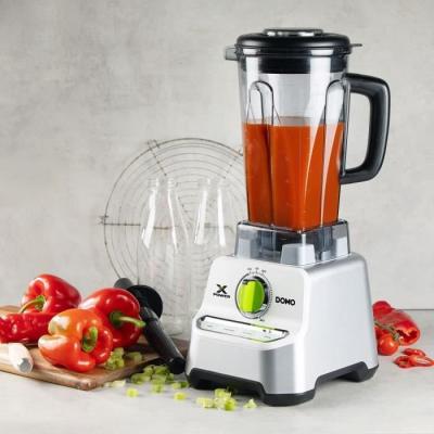 Mélangeur puissant XPOWER DOMO - 1500 W - 2 L - Gris