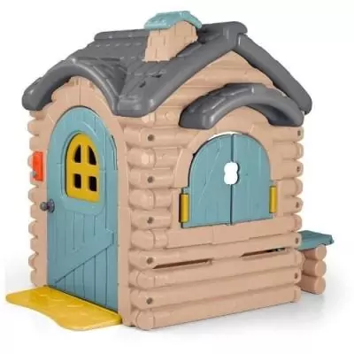 Maisonnette enfant FEBER CASUAL - Maison woodland avec sonnette