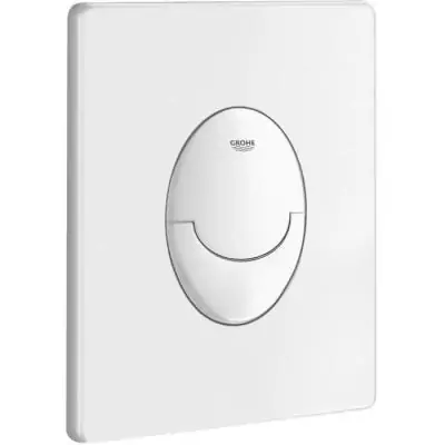 Plaque de commande Start GROHE Blanc alpin - 2 débits