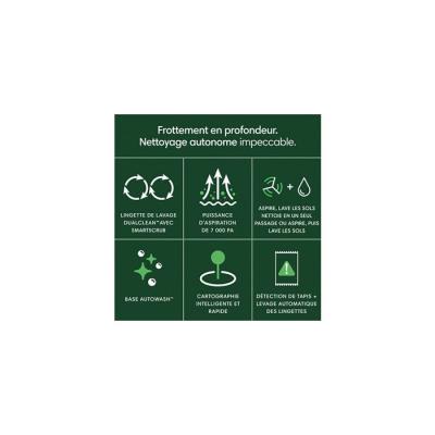 Aspirateur Robot Intelligent - iRobot Roomba Plus 405 - Noir