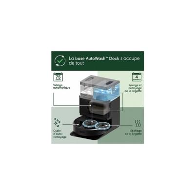 Aspirateur Robot Intelligent - iRobot Roomba Plus 405 - Noir