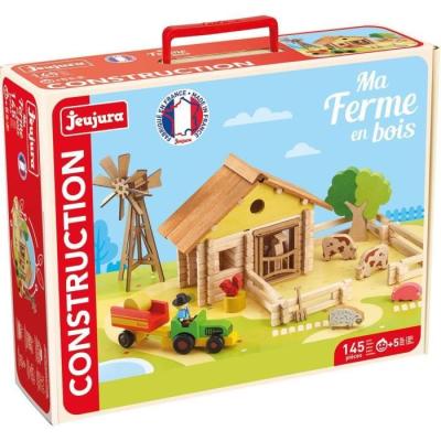 Construisez votre ferme en bois avec Jeujura!