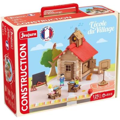 Construisez votre village avec ce jeu de 125 pièces JEUJURA !