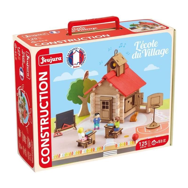 Construisez votre village avec ce jeu de 125 pièces JEUJURA !