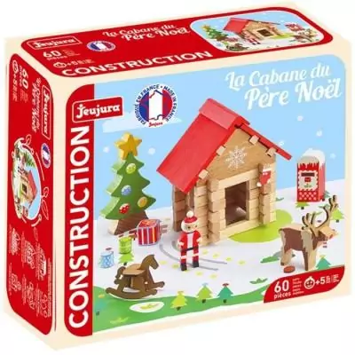 La cabane magique du Père Noël - Jeu de construction 60 pièces