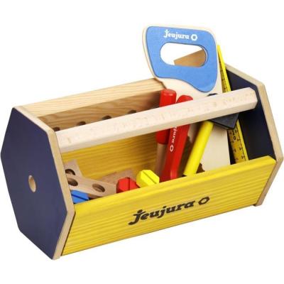 Caisse à outils en bois - JEUJURA pour bricoleurs en herbe