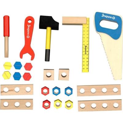 Caisse à outils en bois - JEUJURA pour bricoleurs en herbe