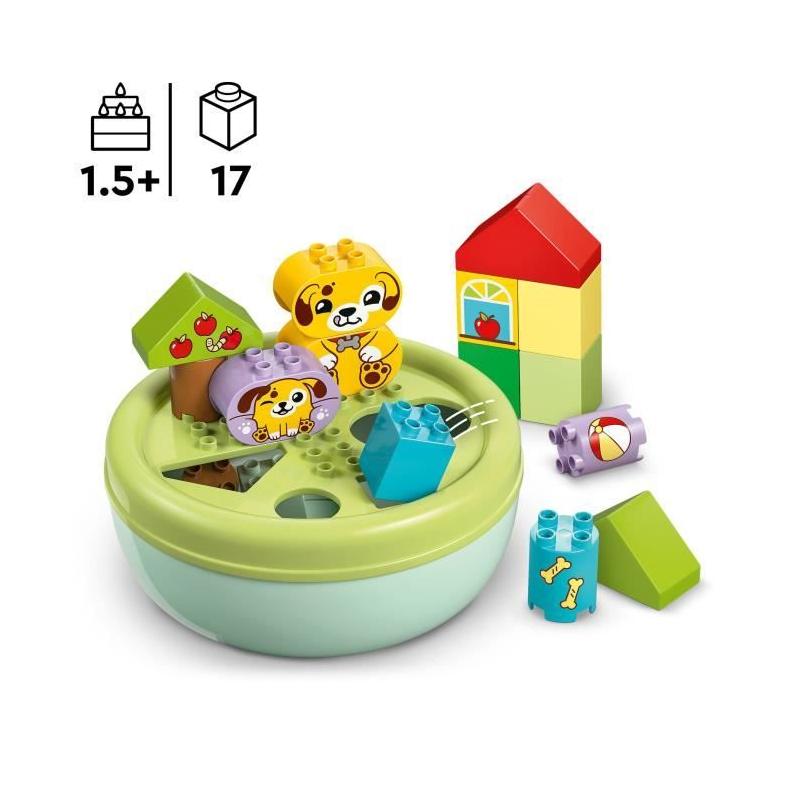 LEGO DUPLO My First 10441 Trieur De Formes : La Niche Du Chiot - Jeu D'éveil 
