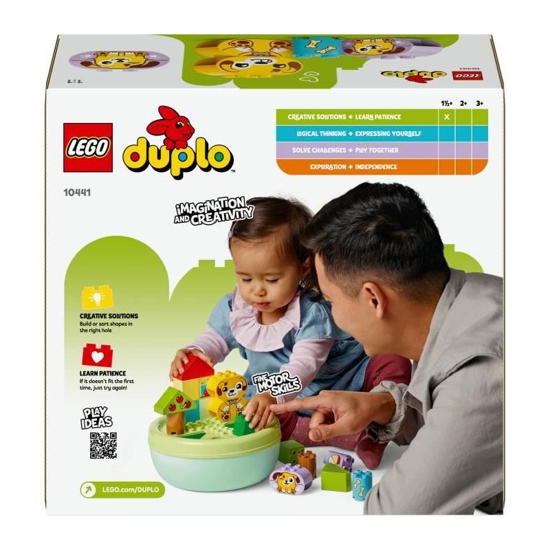 LEGO DUPLO My First 10441 Trieur De Formes : La Niche Du Chiot - Jeu D'éveil 