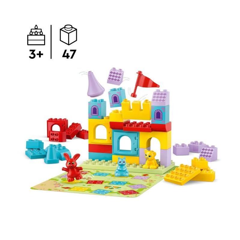 LEGO DUPLO 10450 Le Château d'Hopsy: Jeu de Construction 3 Ans