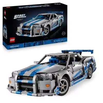 LEGO Technic 42210 Voiture Nissan Skyline GT-R (R34) 2 Fast 2 Furious - Pour les passionnés de construction