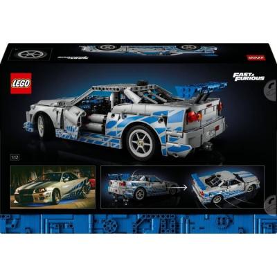 LEGO Technic 42210 Voiture Nissan Skyline GT-R (R34) 2 Fast 2 Furious - Pour les passionnés de construction