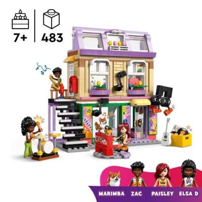 LEGO Friends 42653: Magasin de Musique et Appartement - jeu de construction