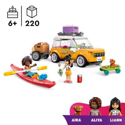 LEGO Friends 42659 Voyage en Voiture entre Amies - Jeu de Construction Fun