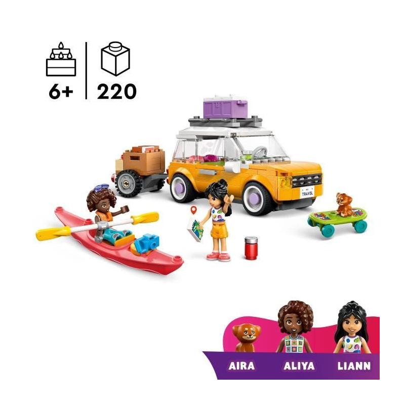 LEGO Friends 42659 Voyage en Voiture entre Amies - Jeu de Construction Fun